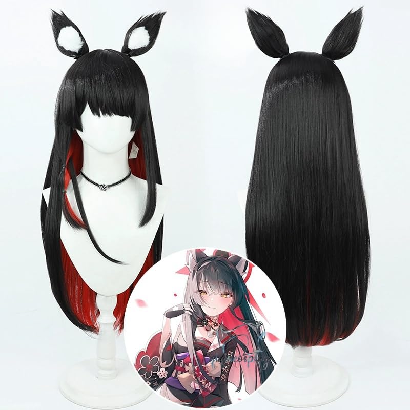 ブルアカ 狐坂ワカモ コスプレ 衣装 武器 ウィッグ 靴 一式